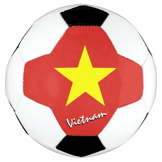 Vietnam - Fußball und Vietnameflagge / Sport (Vorderseite)