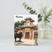 Vietnam-Gatter Postkarte (Stehend Vorderseite)
