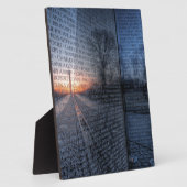 Vietnam-Gedenkfeier Fotoplatte (Seite)