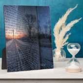 Vietnam-Gedenkfeier Fotoplatte (Seite)