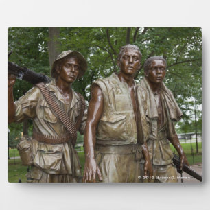 Vietnam-Gedenkstätte Fotoplatte