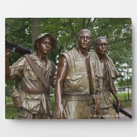 Vietnam-Gedenkstätte Fotoplatte (Vorderseite)