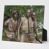 Vietnam-Gedenkstätte Fotoplatte (Seite)