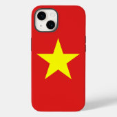 Vietnam - gelber Star-iPhone-Fall Case-Mate iPhone Hülle (Rückseite)