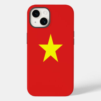 Vietnam - gelber Star-iPhone-Fall iPhone 14 Hülle