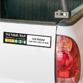 VIETNAM - GERADE DIESE SEITE VON DER HÖLLE AUTOAUFKLEBER (Auf Lkw)