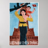 VIETNAM GEWINNT! Altes Amerika - Vietnam-Kriegspro Poster (Vorne)