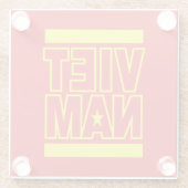 VIETNAM GLASUNTERSETZER (Rückseite)