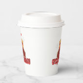 VIETNAM Go-Cup - Retro Hanoi Pappbecher (Links)