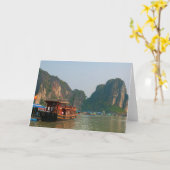 Vietnam, Ha Long Bay Karte (Gelbe Blume)