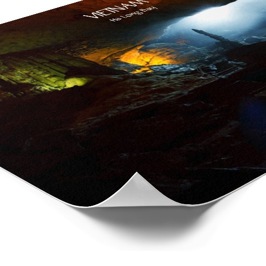 VIETNAM, Ha Long Bay Poster (Ecke)