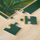 Vietnam-Ha-Long-Bucht-Illustration-Reise-Kunst-Ret Puzzle (Seite)