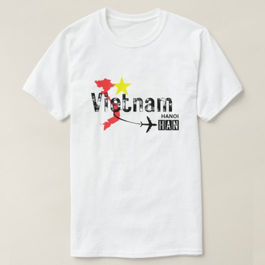 Vietnam Han Airport Code T-Shirt (Design vorne)