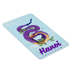 Vietnam Hanoi Vintages Drachenreisepaket Magnet
