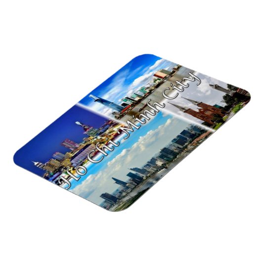 Vietnam - Ho Chi Minh City Saigon - Magnet (Linke Seite)