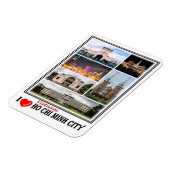 Vietnam - Ho Chi Minh City Saigon - Magnet (Linke Seite)