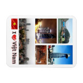 Vietnam - I Liebe - Magnet (Horizontal)