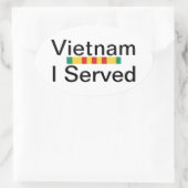 Vietnam - Ich habe Aufkleber serviert (Tasche)