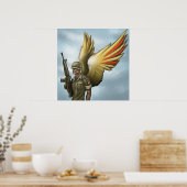 Vietnam im Flugzeug für immer Poster (Küche)