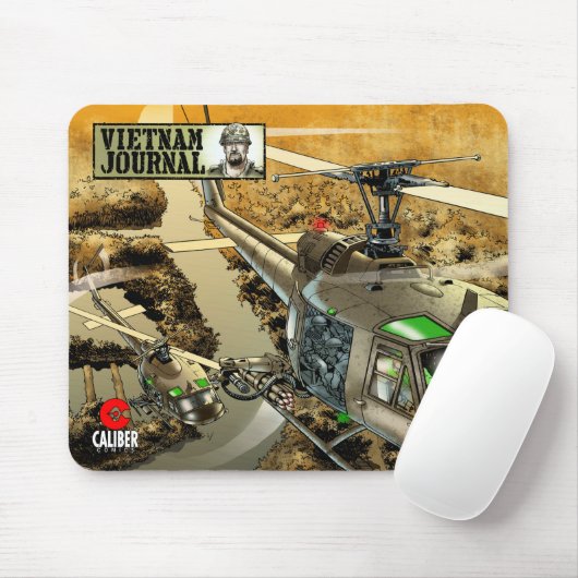 Vietnam Journal Patrouillenmaus Mousepad (Mit Mouse)