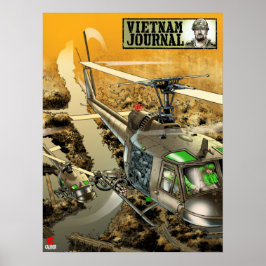 Vietnam Journal V1 Designplakat Poster