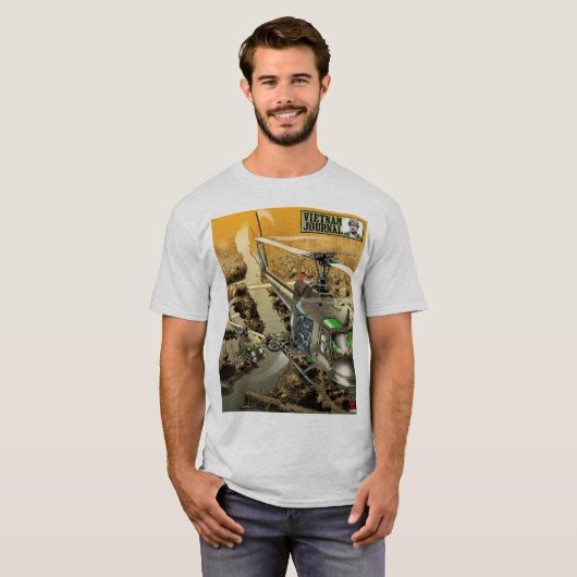 Vietnam Journal V2 Design Basic T - Shirt (Vorne ganz)