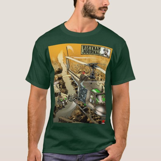 Vietnam Journal V2 Design Classic T - Shirt (Vorderseite)