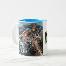 Vietnam Journal V2 Design-Kaffee-Tasse Zweifarbige Tasse