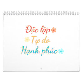 VIETNAM-Kalender - Unabhängigkeit - Glück der Frei Kalender