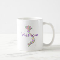 Vietnam-Karte