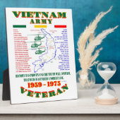 VIETNAM-KRIEG. AMERICAN ARMY VETERAN FOTOPLATTE (Seite)