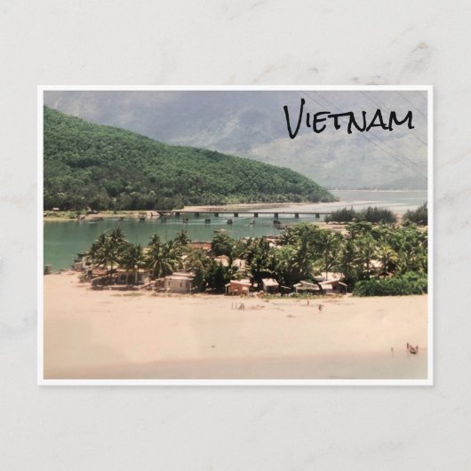 Vietnam Küstenorte Postkarte (Vorderseite)