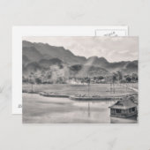 Vietnam Landschaft Postkarte (Vorne/Hinten)