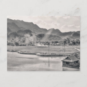 Vietnam Landschaft Postkarte
