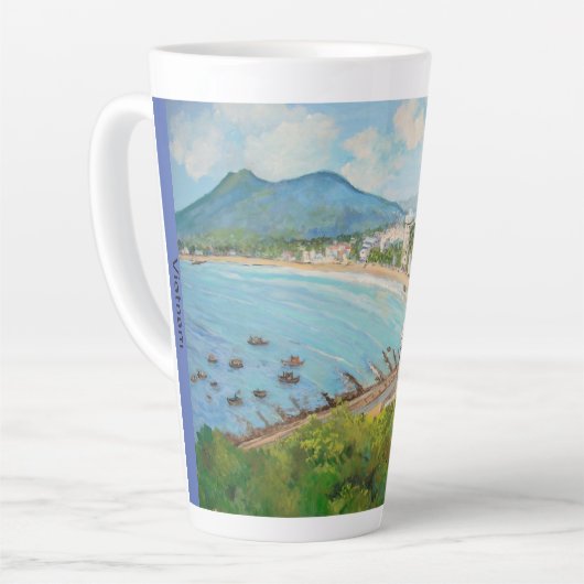 Vietnam, Latte Tasse (Linke Ecke)