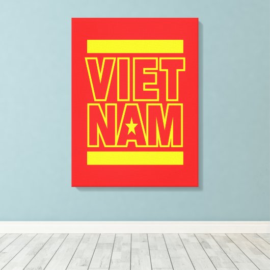 VIETNAM LEINWANDDRUCK (Insitu (Holzboden))