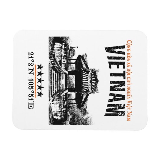 Vietnam Magnet (Horizontal)
