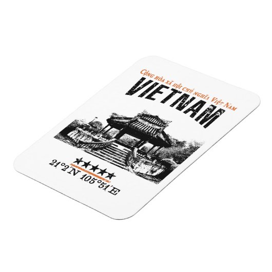 Vietnam Magnet (Linke Seite)
