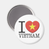 Vietnam Magnet (Vorderseite/Rückseite)
