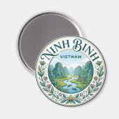 Vietnam Magnet (Vorderseite/Rückseite)