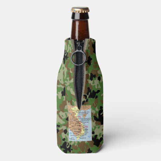 VIETNAM MAP FLASCHENKÜHLER (Flasche Rückseite)