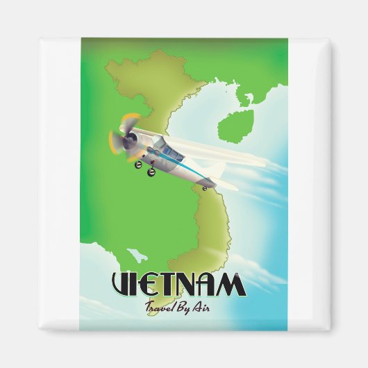 Vietnam nach Air Ferien Druck. Magnet (Vorne)