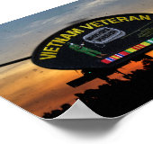 Vietnam Nam War LRPS Veterans Vets Patch Poster (Ecke)