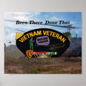 Vietnam Nam War Vets Veterans Patch Poster (Vorne)