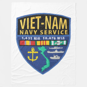 VIETNAM NAVY SERVICE FLEECEDECKE