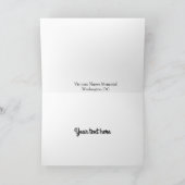 Vietnam Nurses Memorial Karte (Innenseite)