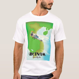 Vietnam per Luft Urlaubsdruck. T-Shirt