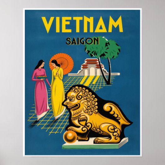 Vietnam-Plakat Poster (Vorne)