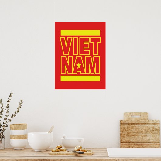 VIETNAM POSTER (Küche)