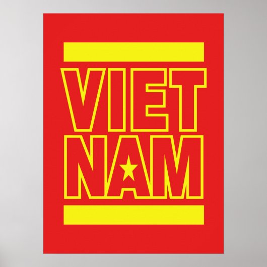 VIETNAM POSTER (Vorne)